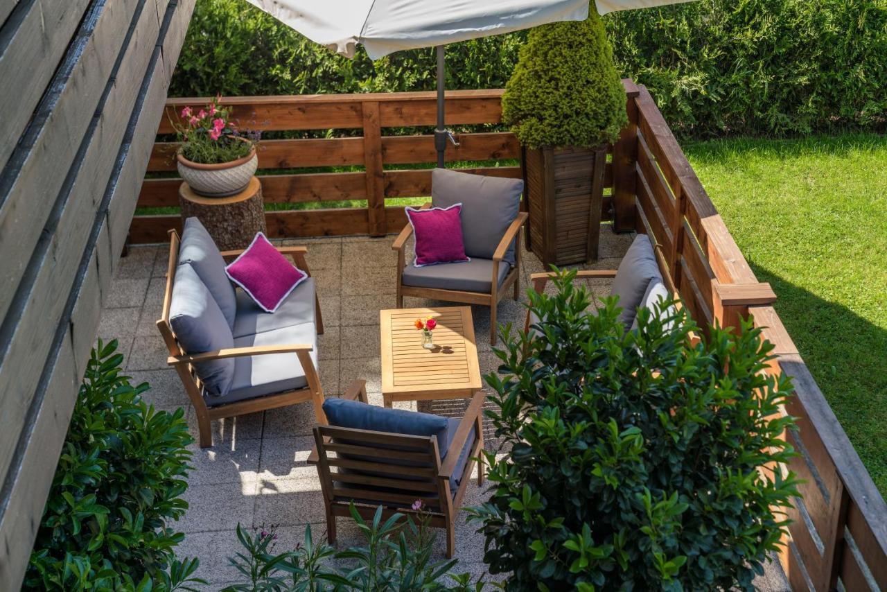 Hotel Villa Lago Garni บาดวิสเซ ภายนอก รูปภาพ